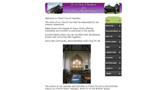 Desktop Screenshot of christchurch-hanham.co.uk